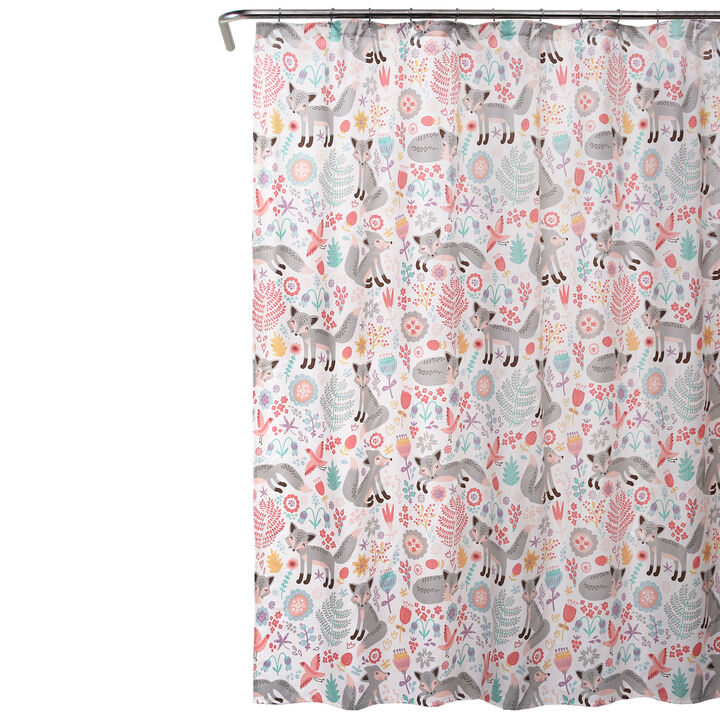 Pixie Fox Shower Curtain