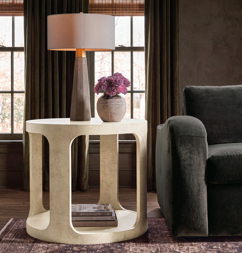 Archives Round End Table image number 1
