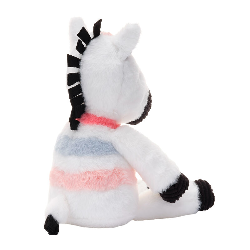 Lambs & Ivy Jazzy Jungle Plush Colorful Zebra Stuffed Animal Toy
