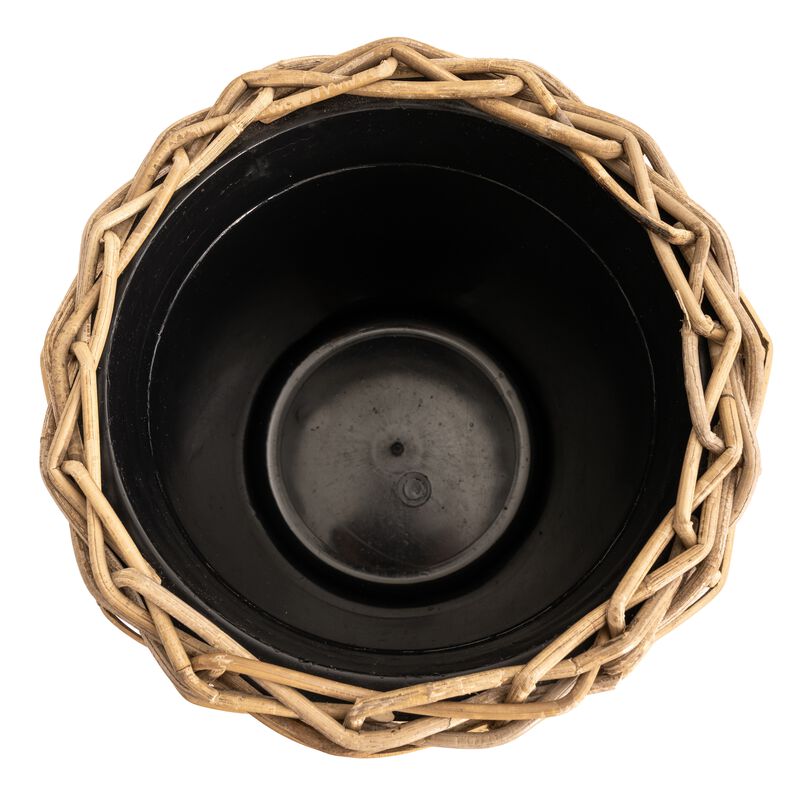 Saboga Home&trade; Round Planter with Plastic Insert image number 2