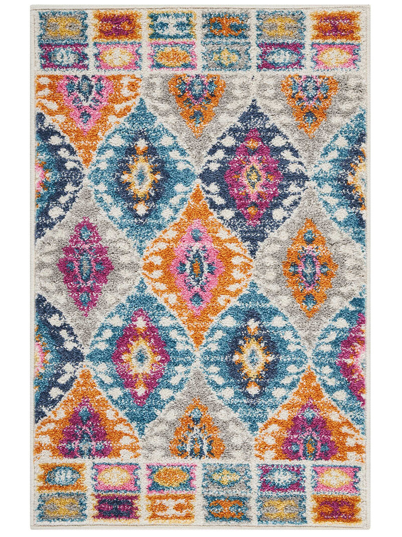 Passion PSN02 Multicolor 1'10" x 2'10" Rug image number 0