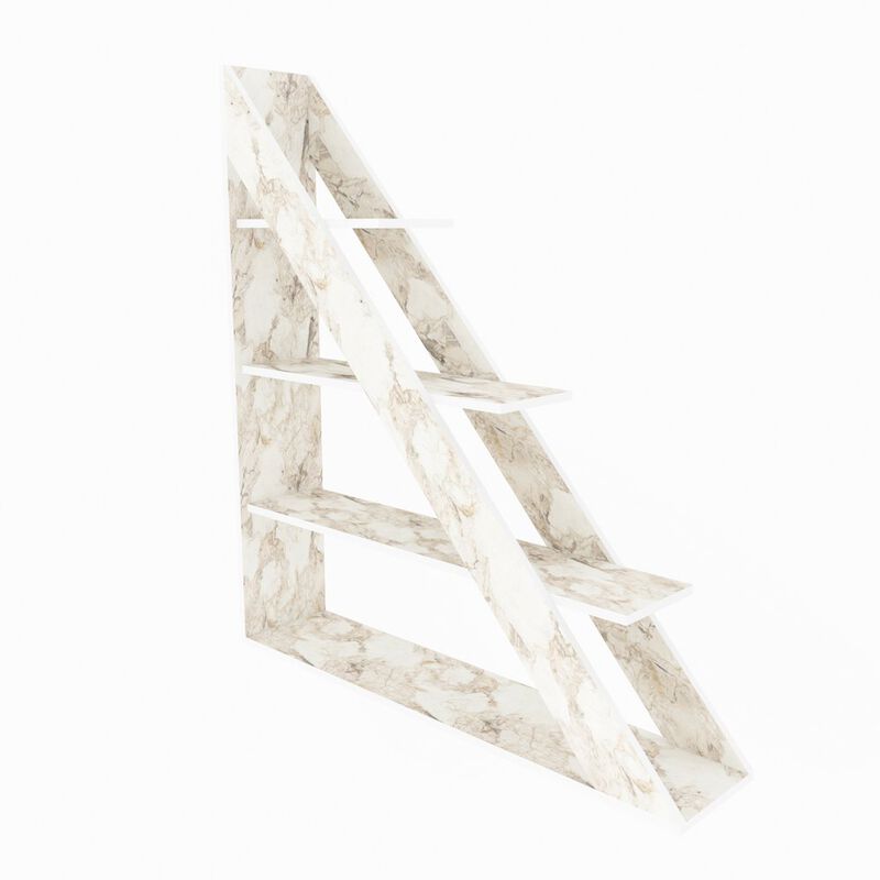 Decorotika Pisagor Bookcase Ephesus Marble