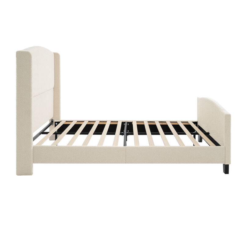 TATEUS Upholstered Platform Bed image number 0