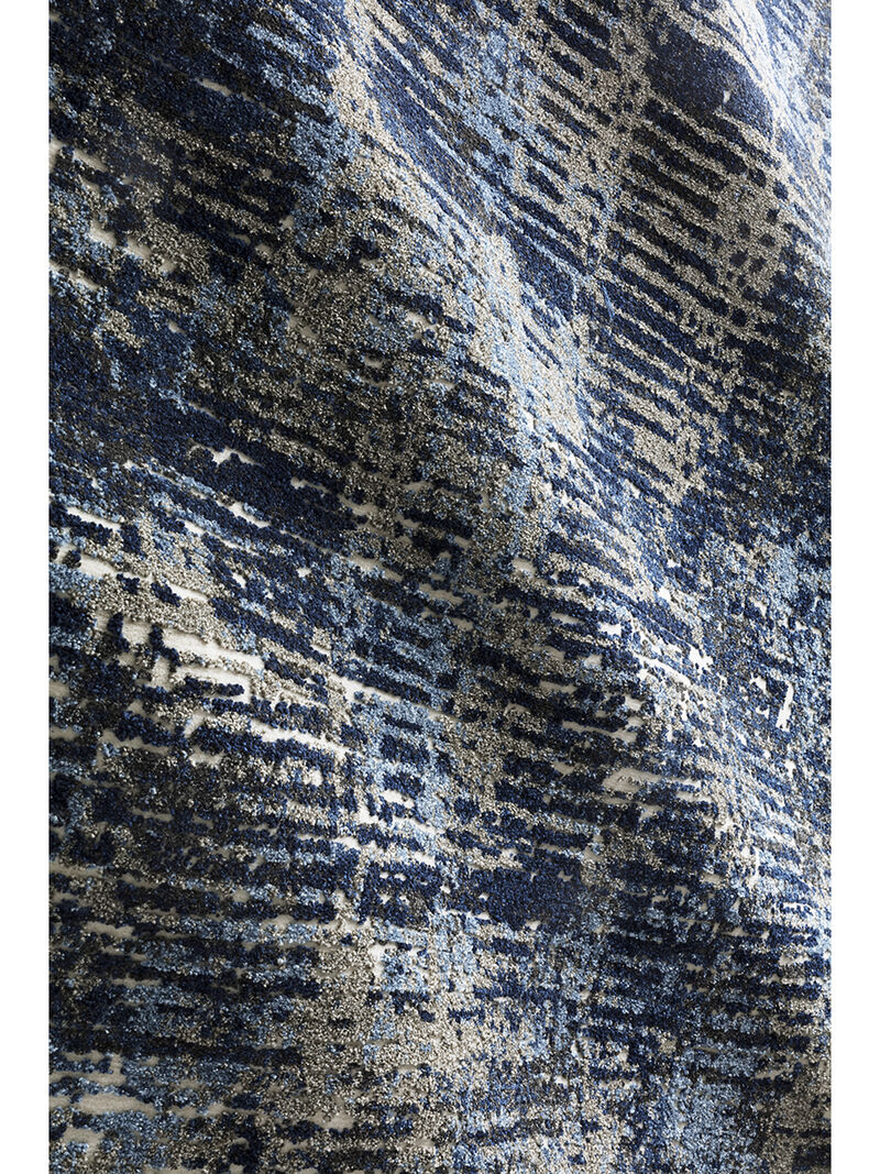 Viera VR09 Dark Blue/Grey 8'11" x 12'5" Rug