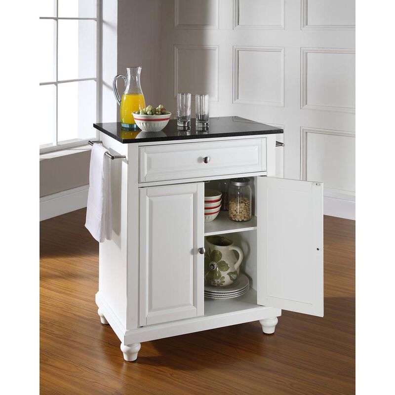 Cambridge Granite Top Portable Kitchen Island/Cart