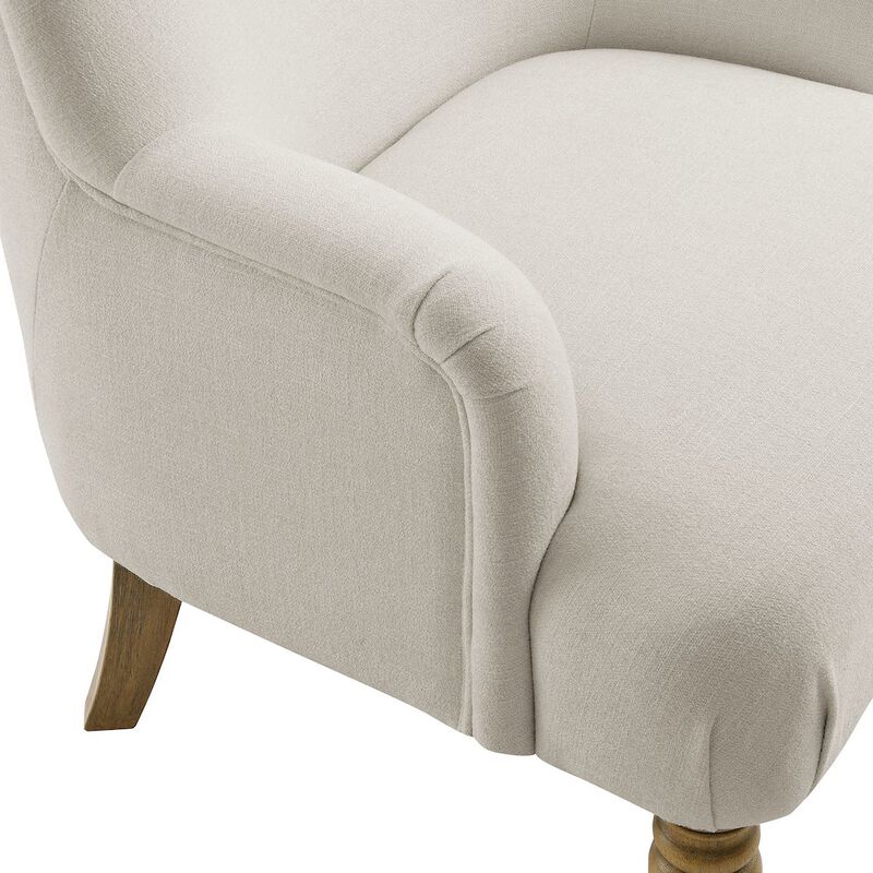 Ellington Fabric Upholstered Accent Armchair image number 6