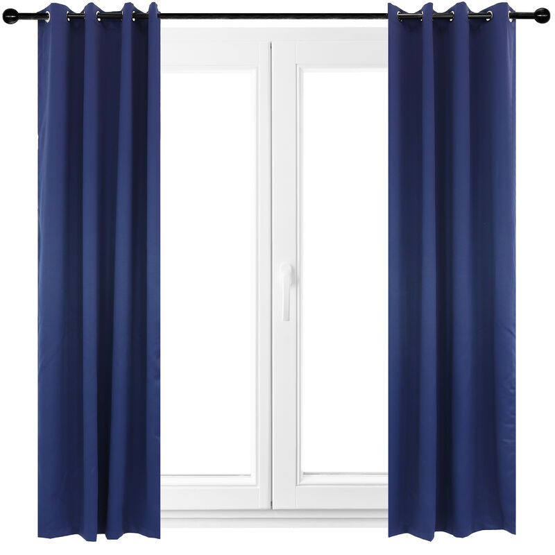 Sunnydaze Outdoor Blackout Curtain Panel - 52 in x 120 in