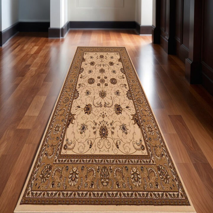 HomeRoots Oriental Runner Rug