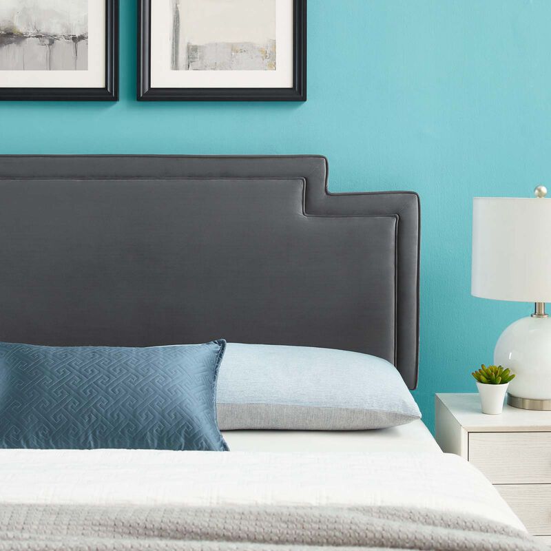 Modway - Transfix Performance Velvet Full/Queen Headboard image number 1