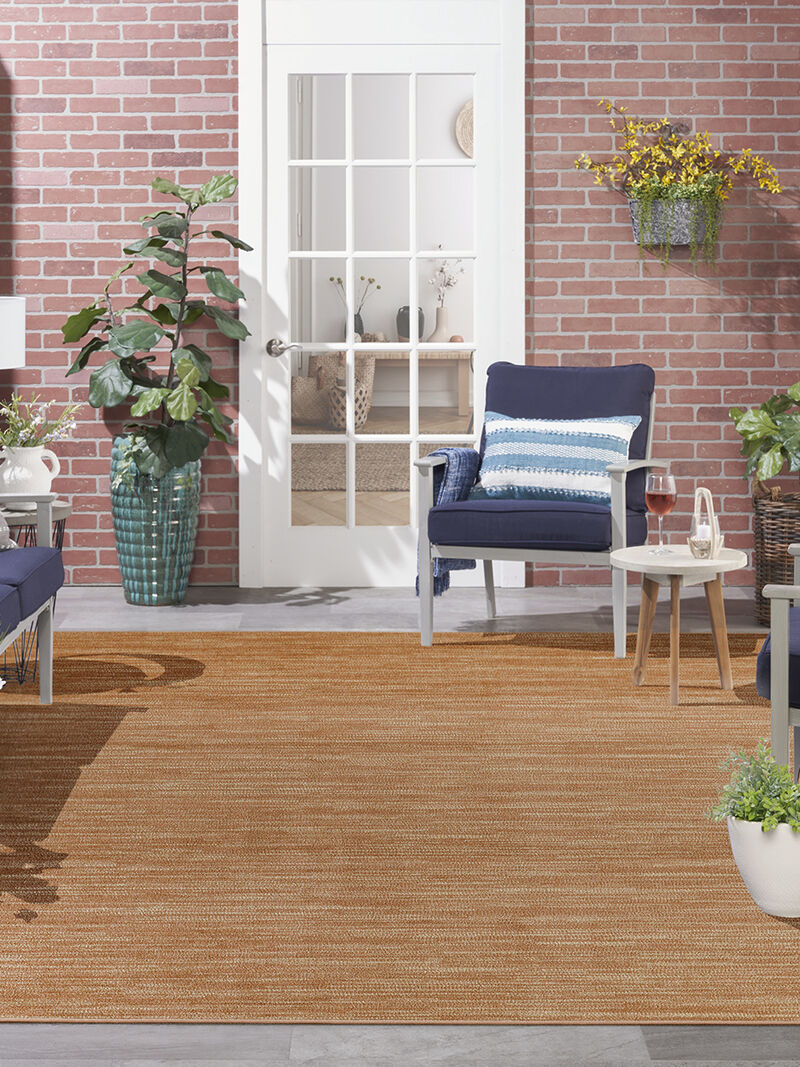 Nourison Essentials NRE01 Rust 10' x 14' Rug