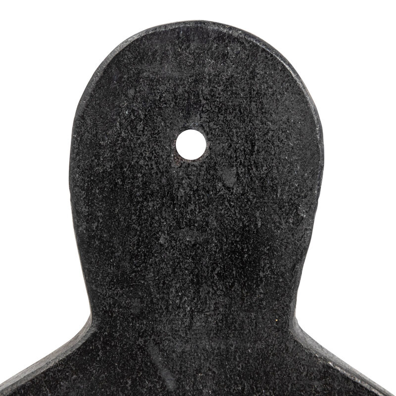 Wide Marble Cutting or Charcuterie Board with Handle, Black image number 4