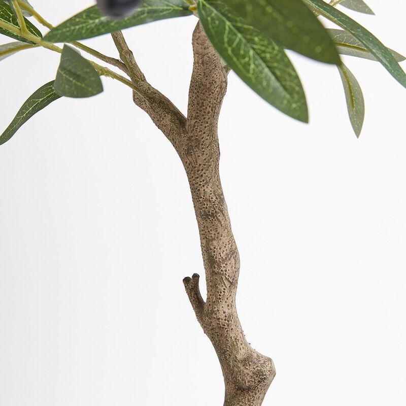 Artificial Olive Topiary Tree with Mediterranean Pot image number 3