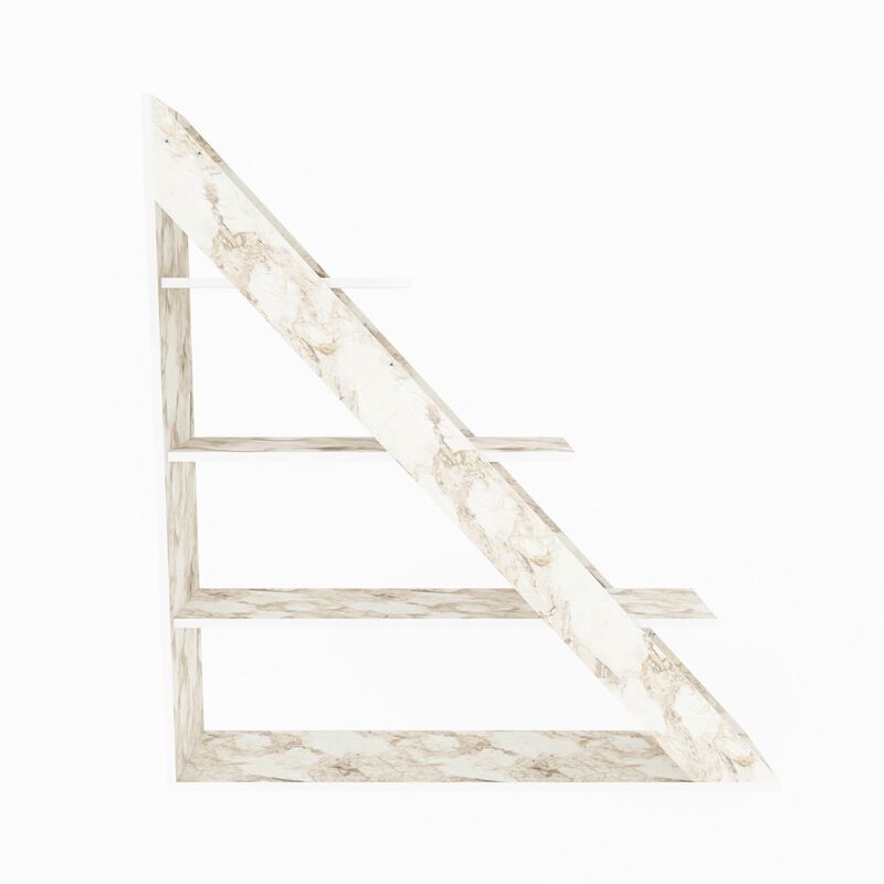 Decorotika Pisagor Bookcase Ephesus Marble
