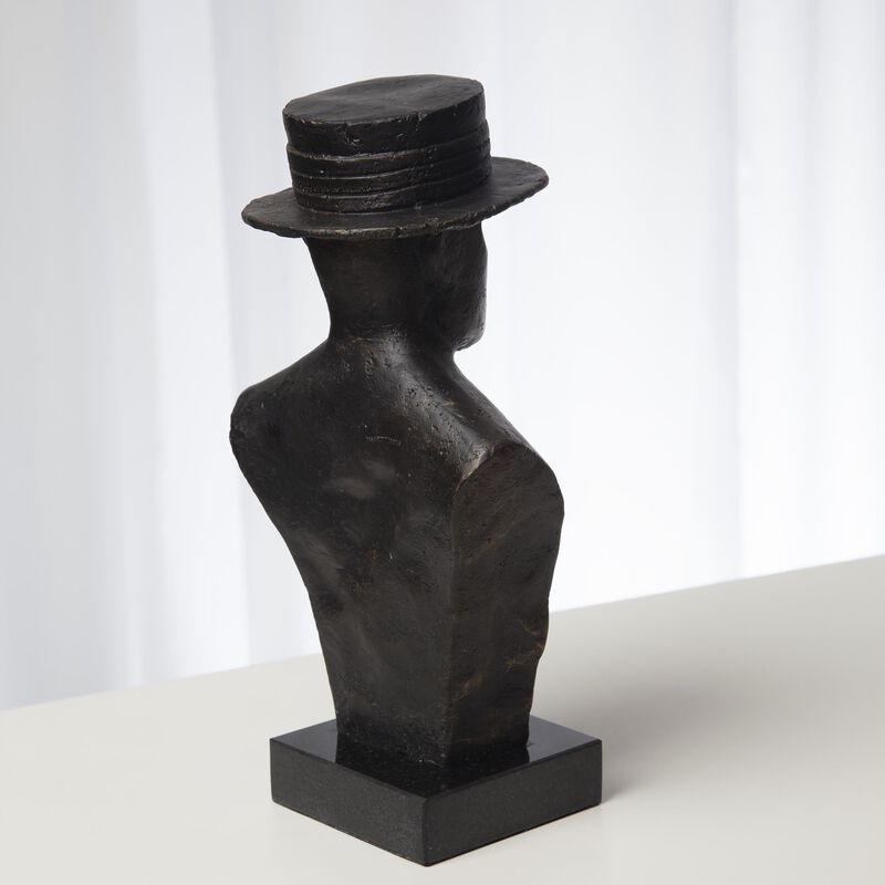 Hat Sculpture-Flat Brim