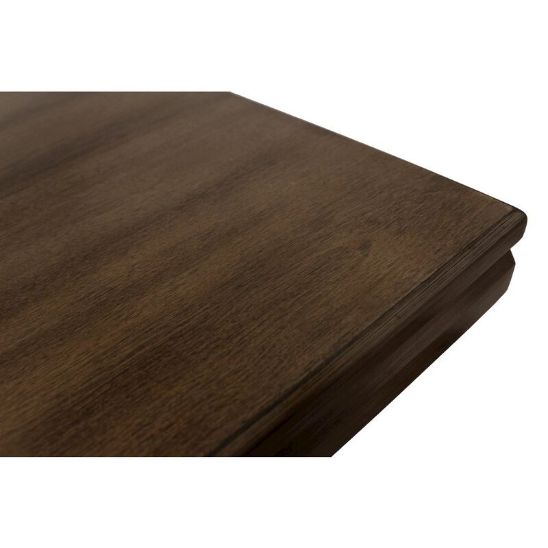 Alex Hanilton Scott Dining Table in Solid Birch Wood with Antique Brown Finish