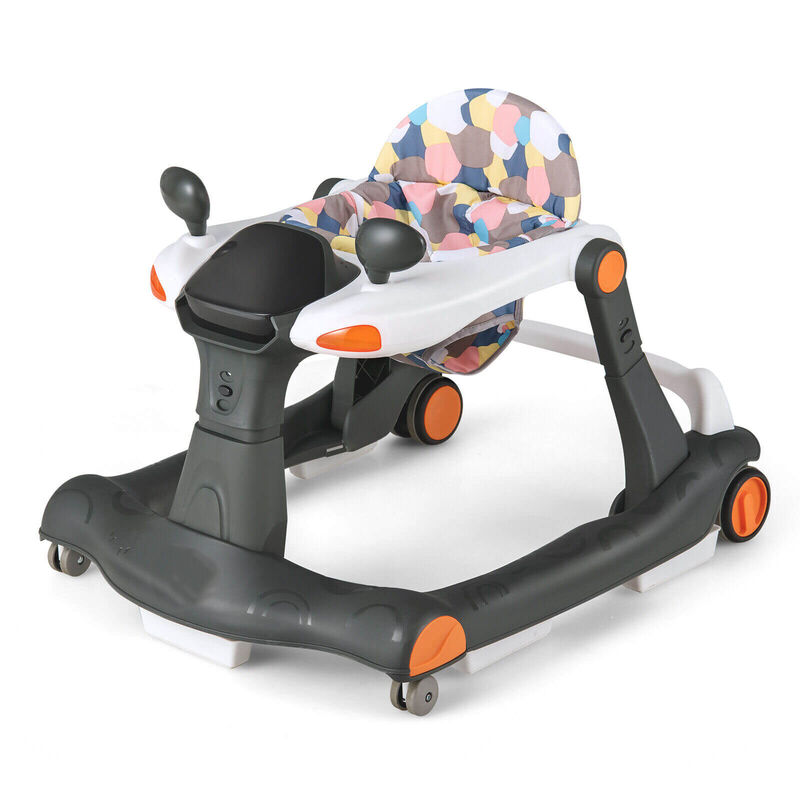 Baby Push Walker 2-in-1 Activity Center Adjustable Height image number 0
