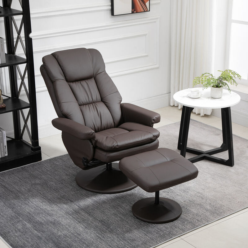 Adjustable Massage Office Chair with Tilt Recline and Padded Armrests