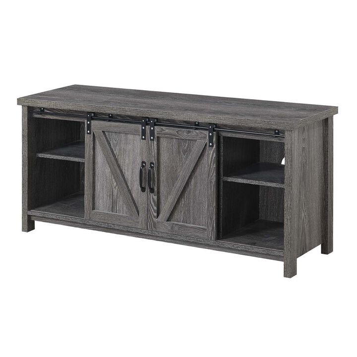 Convenience Concepts Blake Barn Door TV Stand