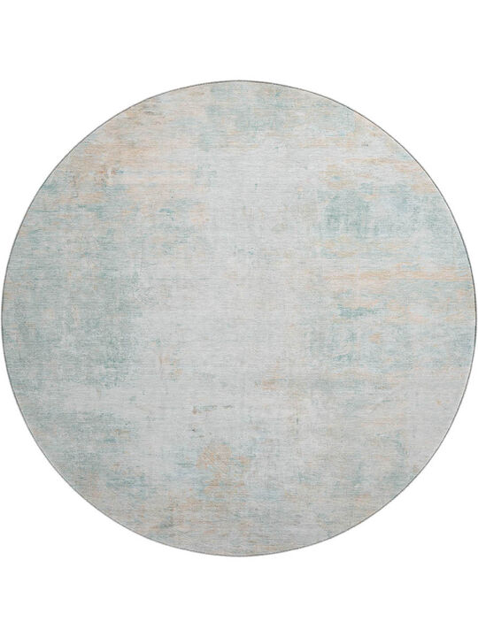 Ravenna RN1 Seafoam 8' Round Rug