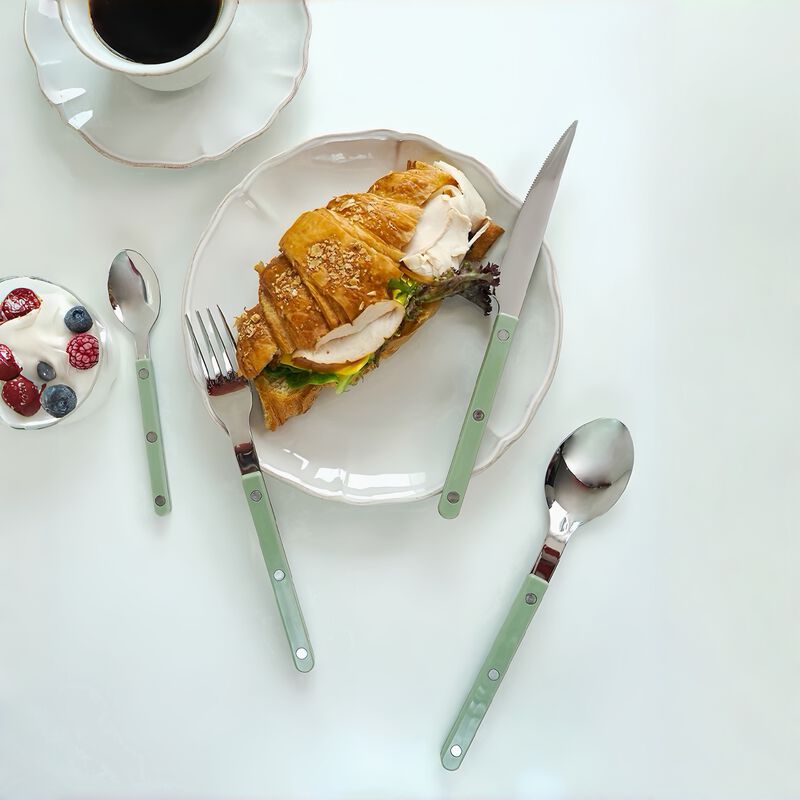 Retro Nordic Flatware Set of 10 image number 5
