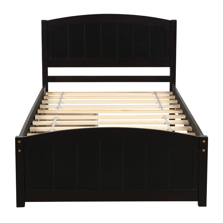 Streamdale Twin Size Platform Bed With Two Drawers