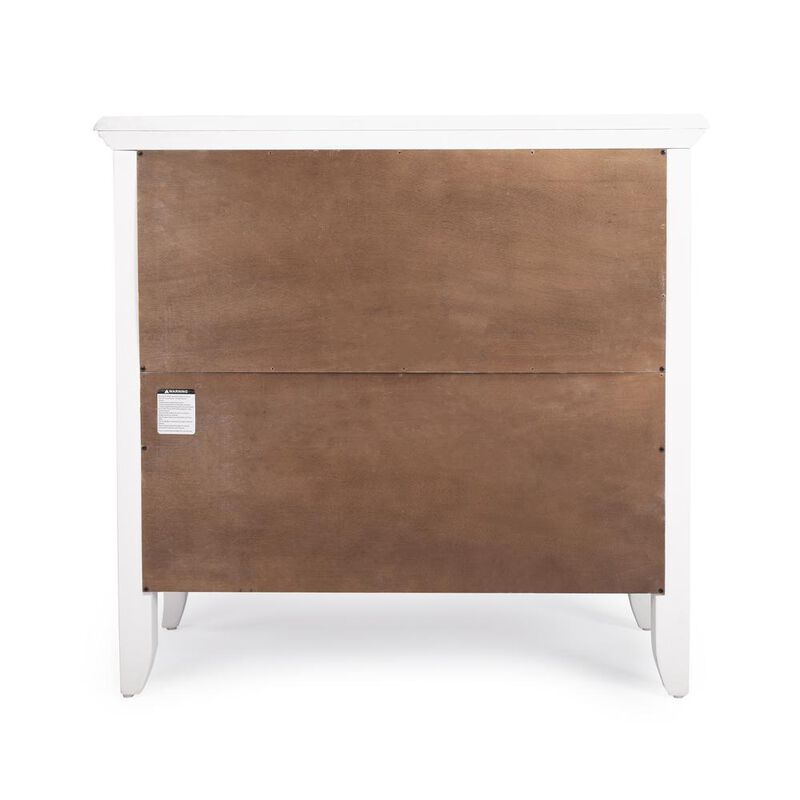 Butler Specialty Company Newport 32W 2 Shelf Bookcase, White