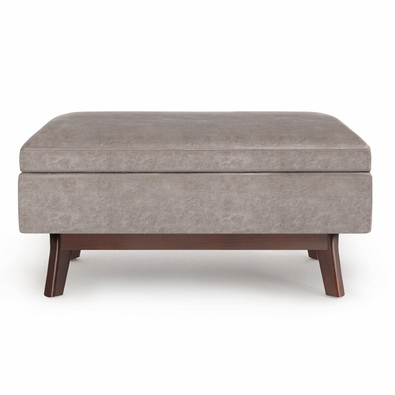 Owen Small Rectangular Storage Ottoman image number 1
