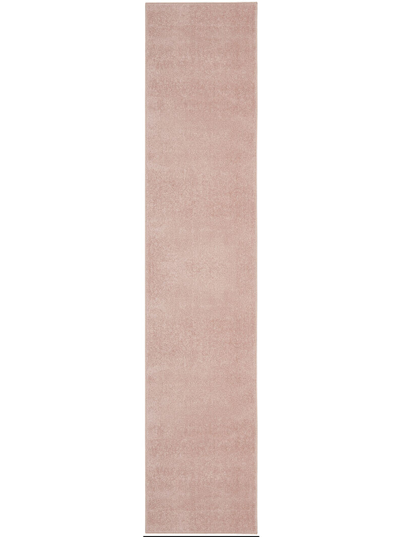 Nourison Essentials NRE01 Pink 2'2" x 20' Rug image number 0