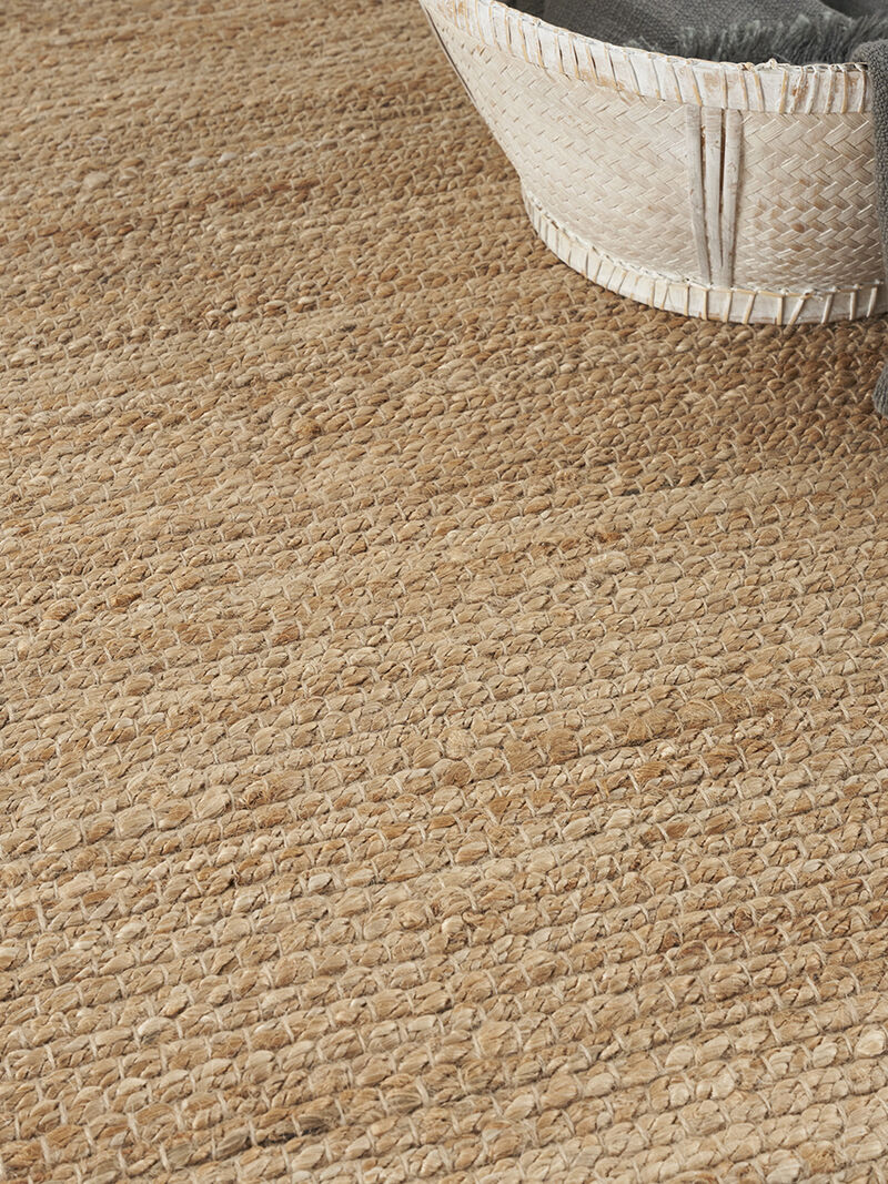 Natural Jute NJT01 Natural 4' x 6' Rug