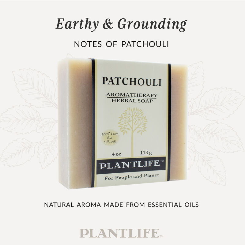 Plantlife Bar Soap - Patchouli 3 Pack image number 2