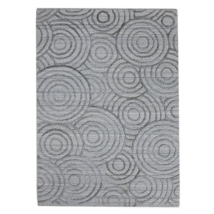 RUGSOTIC CARPETS HAND WOVEN FLAT WEAVE KILIM POLYESTER ECO-FRIENDLY AREA RUGS  - Rectangle Shape, Geometric Modern Design, Low Pile  Handmade Area Rugs (DP0010)