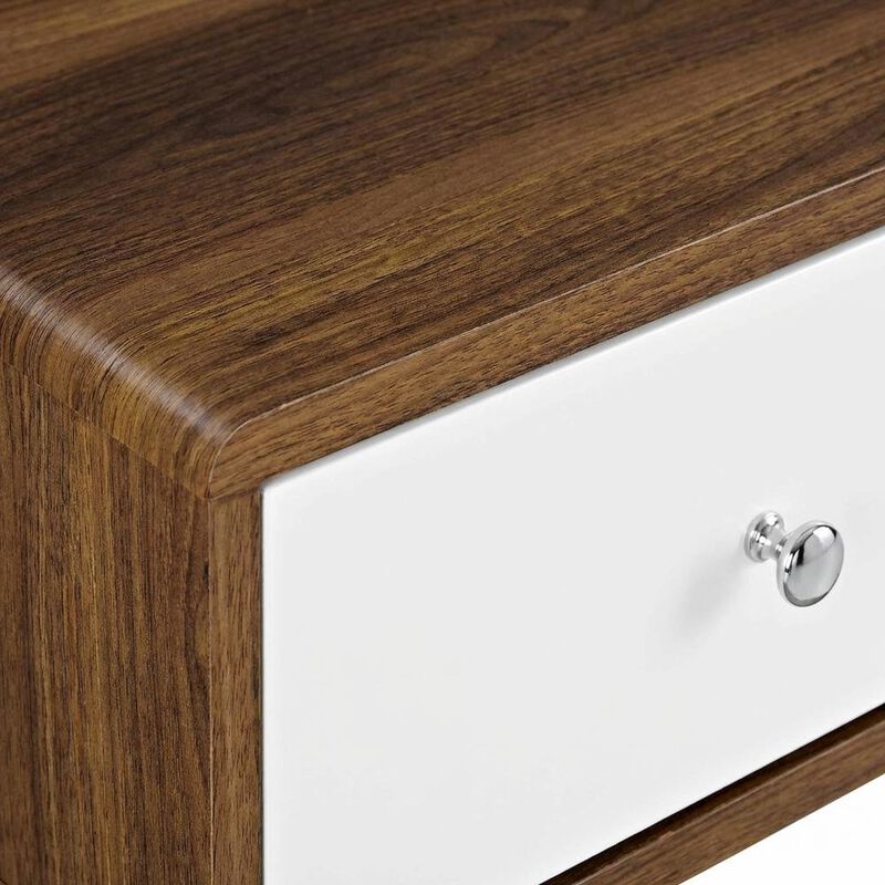 Nightstand in Modern Design, Sleek Finish, Sturdy Construction, Versatile Style image number 4