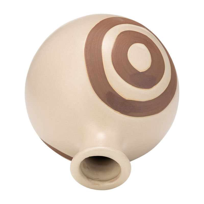 Cer, 7"h Abstract Vase image number 5
