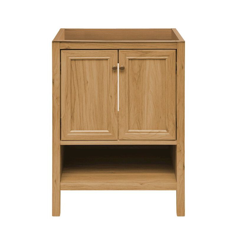 Chateau 24" Freestanding Bathroom Vanity Cabinet without Top in Golden Oak image number 0