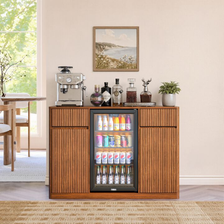 Mubgag Wood Wine Storage Cabinet