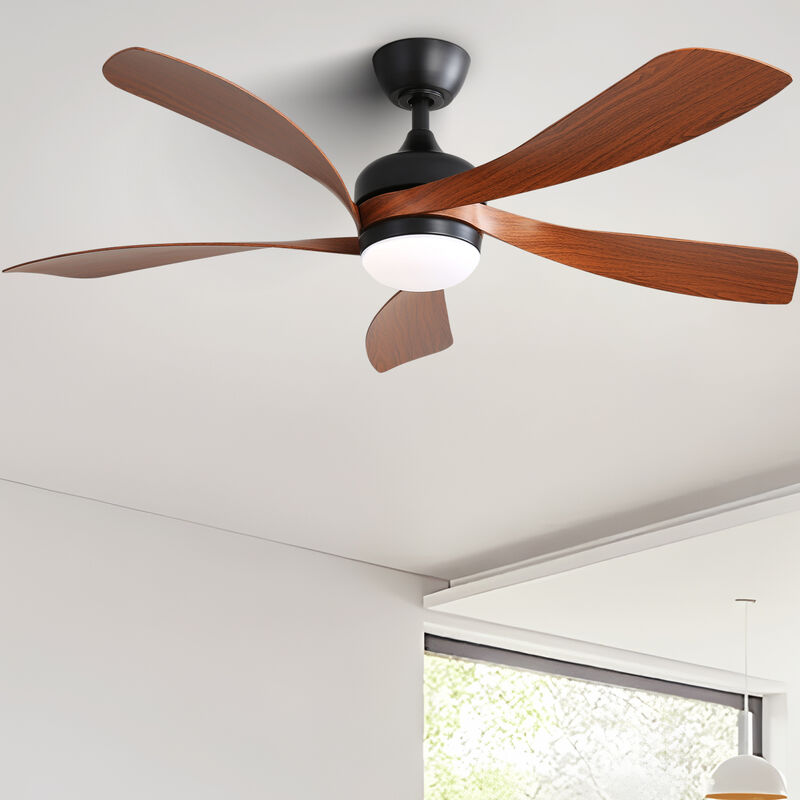 ELEMENT ACE Indoor Ceiling Fan with LED Light and Remote Control Featuring Dimmable Lighting image number 5
