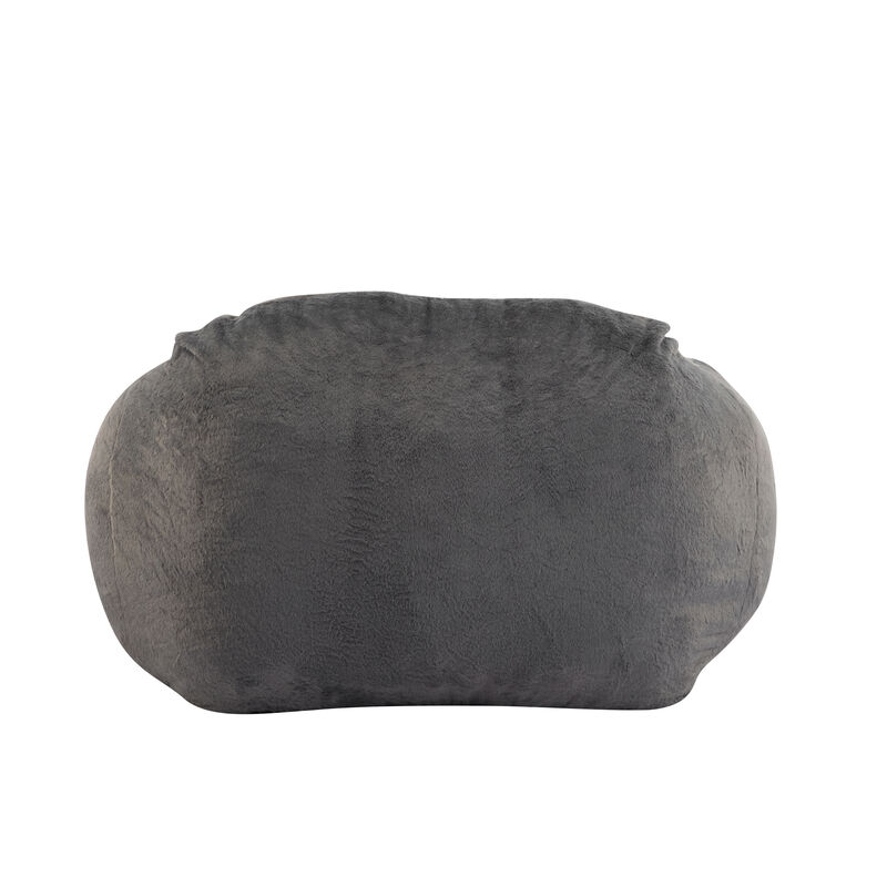 Christopher Knight Home Aleida Modern Versatile Faux Fur Bean Bag with Backrest image number 5