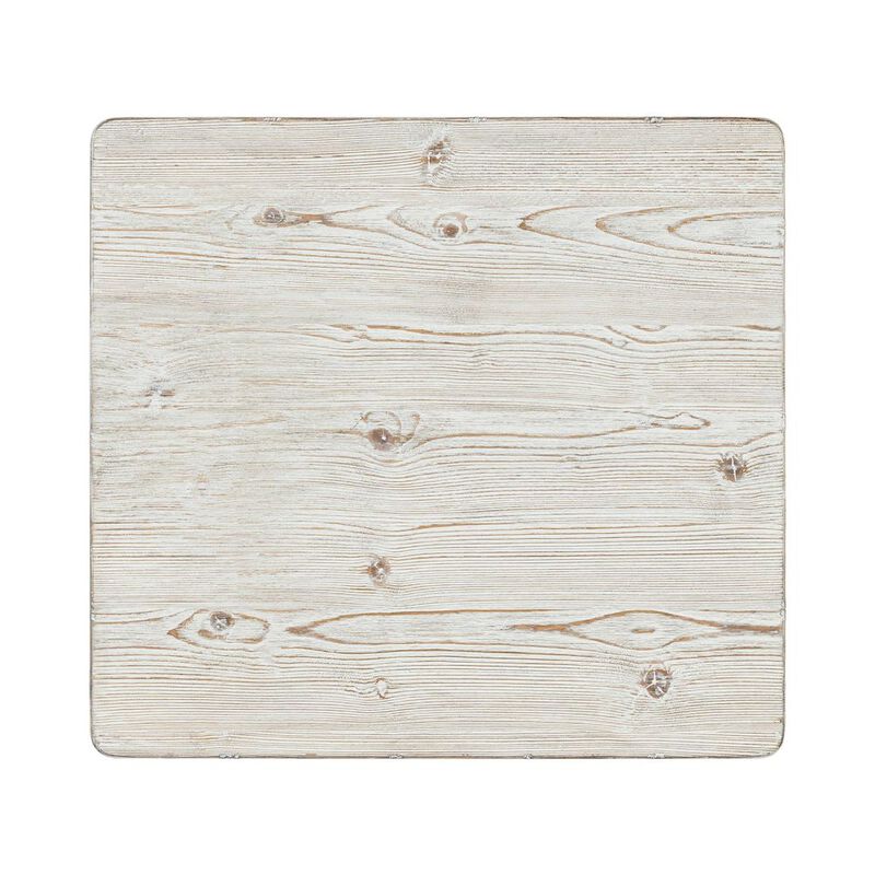 Liberty Furniture End Table for Living Room Farmhouse - Weathered White & Parchment Brown image number 4