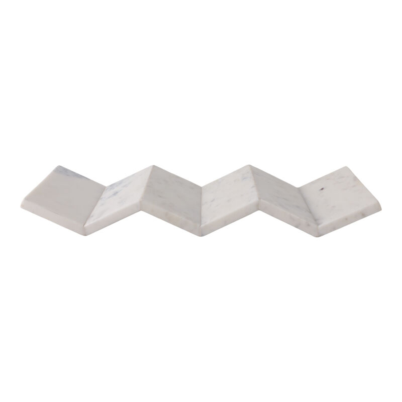17" 3 Wine Bottle Holder, White image number 3