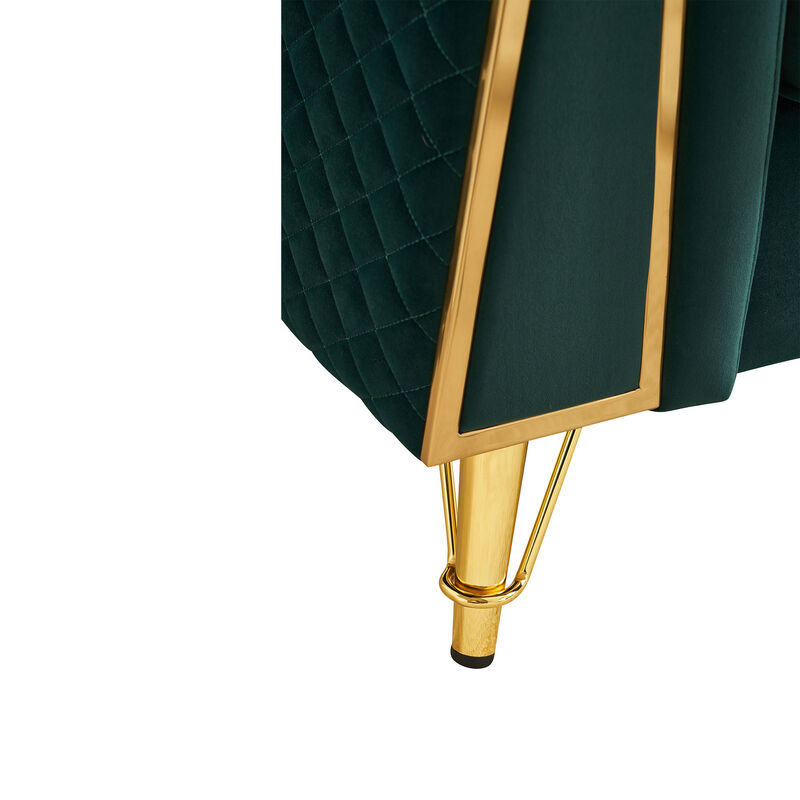 Marpwo Tufted Velvet Sofa image number 6