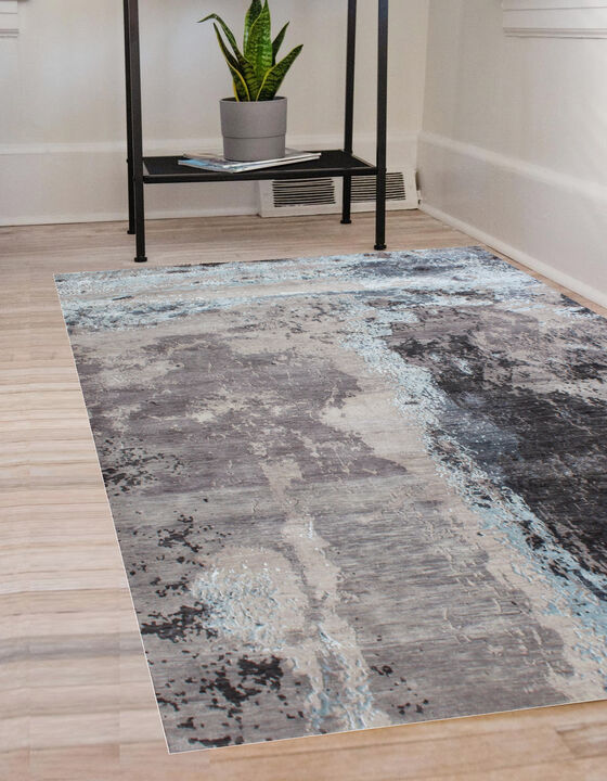 Amour 840284 Silver 6' x 9' Rug