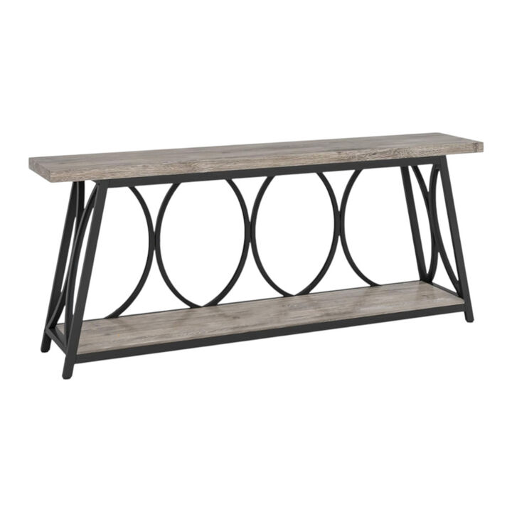Narrow Console Table for Entryway, Hallway, or Living Room