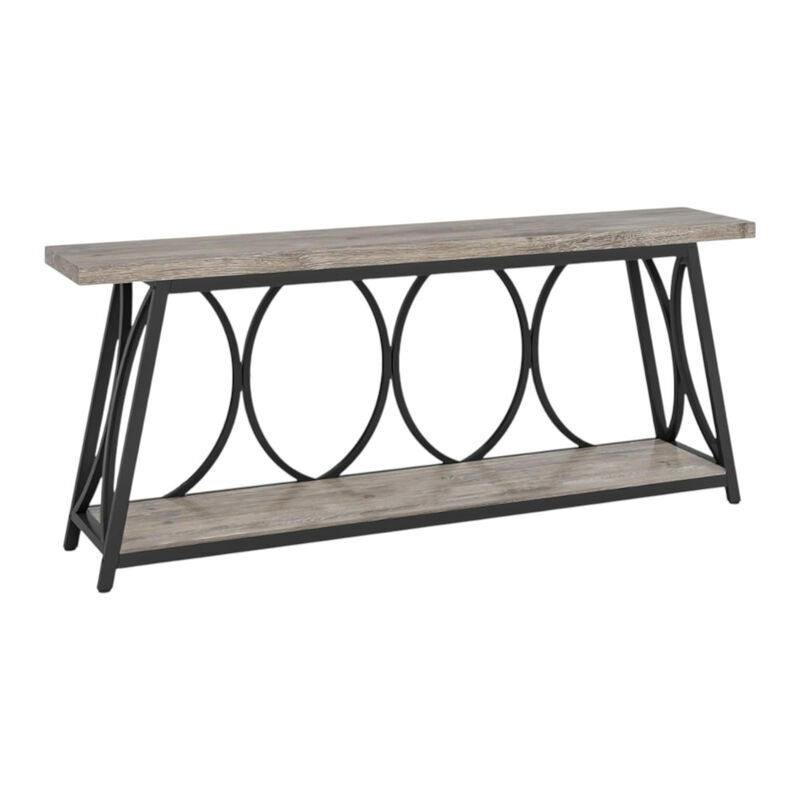 Narrow Console Table for Entryway, Hallway, or Living Room