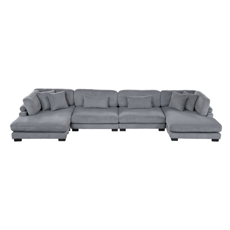 Traverse 4-Piece Double Chaise Sectional