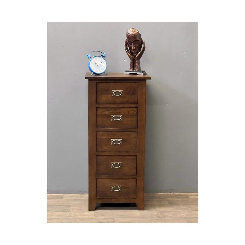 Crafters and Weavers Mission 5 Drawer Lingerie Dresser W