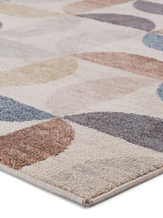 Abrielle Marcelo Pink 5'3" X 8' Rug