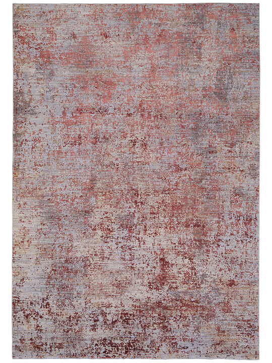 Pryor 39NGF 5' x 8' Red/Gray/Blue Rug