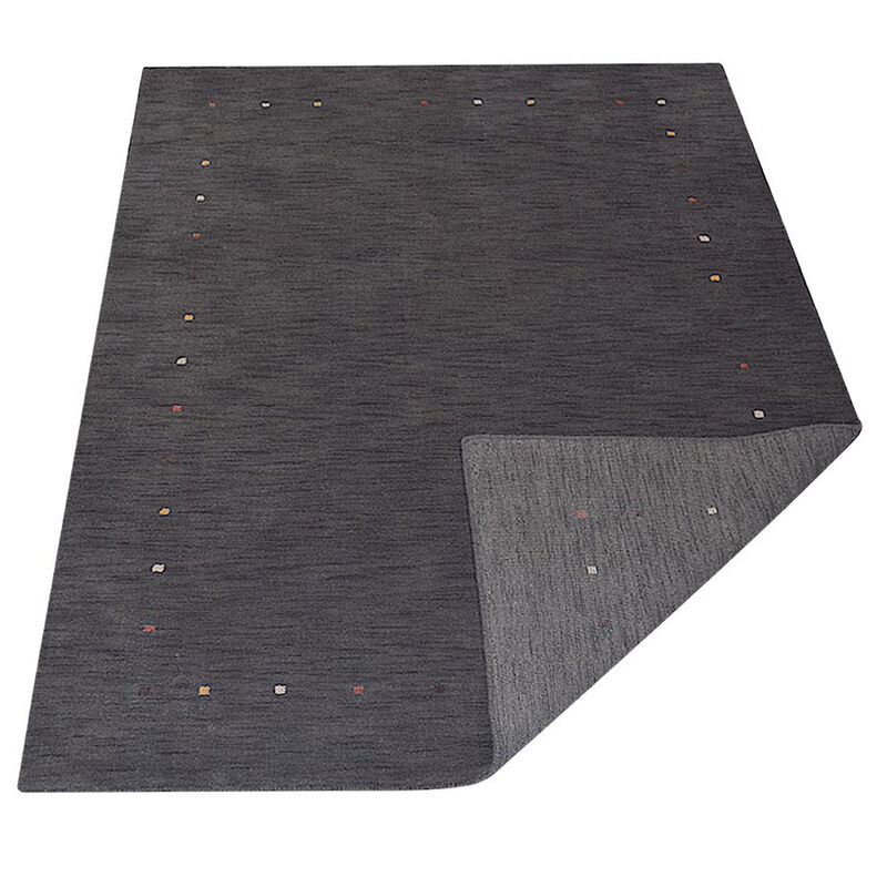 RUGSOTIC CARPETS HAND KNOTTED LOOM WOOL ECO-FRIENDLY AREA RUGS  - Rectangle, Contemporary Modern Design, High Pile Thick Handmade Anti Skid Rugs for Living Room (L00101) image number 4