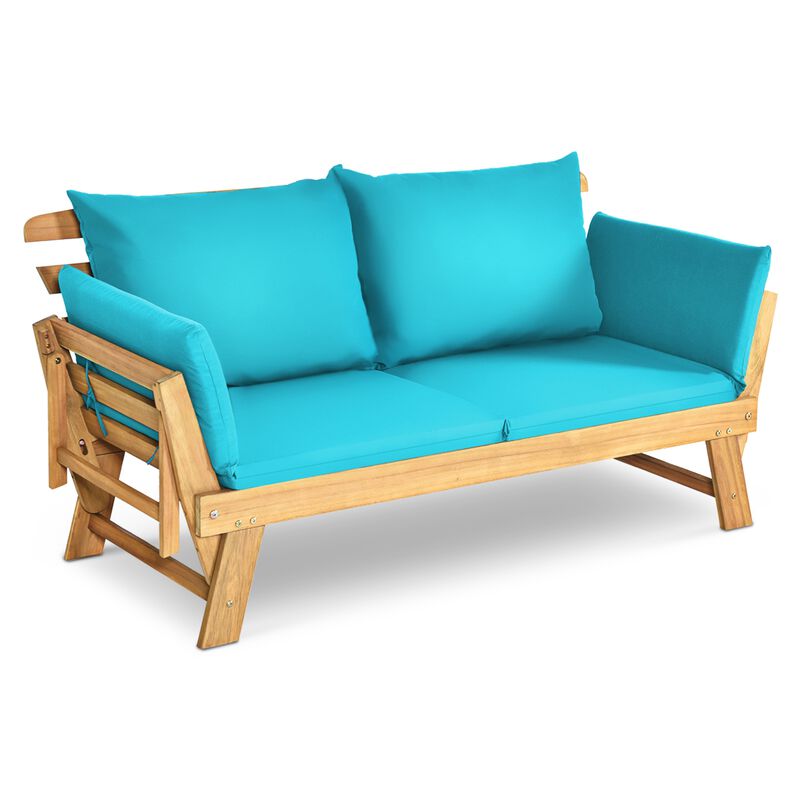 Outdoor Convertible Sofa Chair &ndash; Adjustable Patio Seat with Plush Cushions image number 0