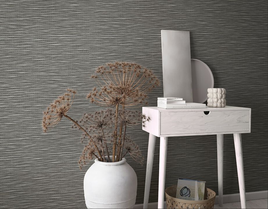 Eden Weave Bronze Brown Wallpaper EN3331914